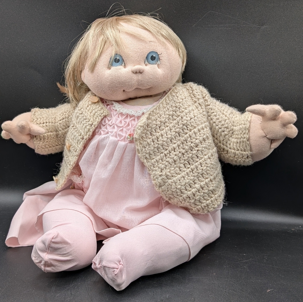 Jan Shackelford 1997 Collector's Club Baby Chubby "Carlie", OOAK Art Doll Signed
